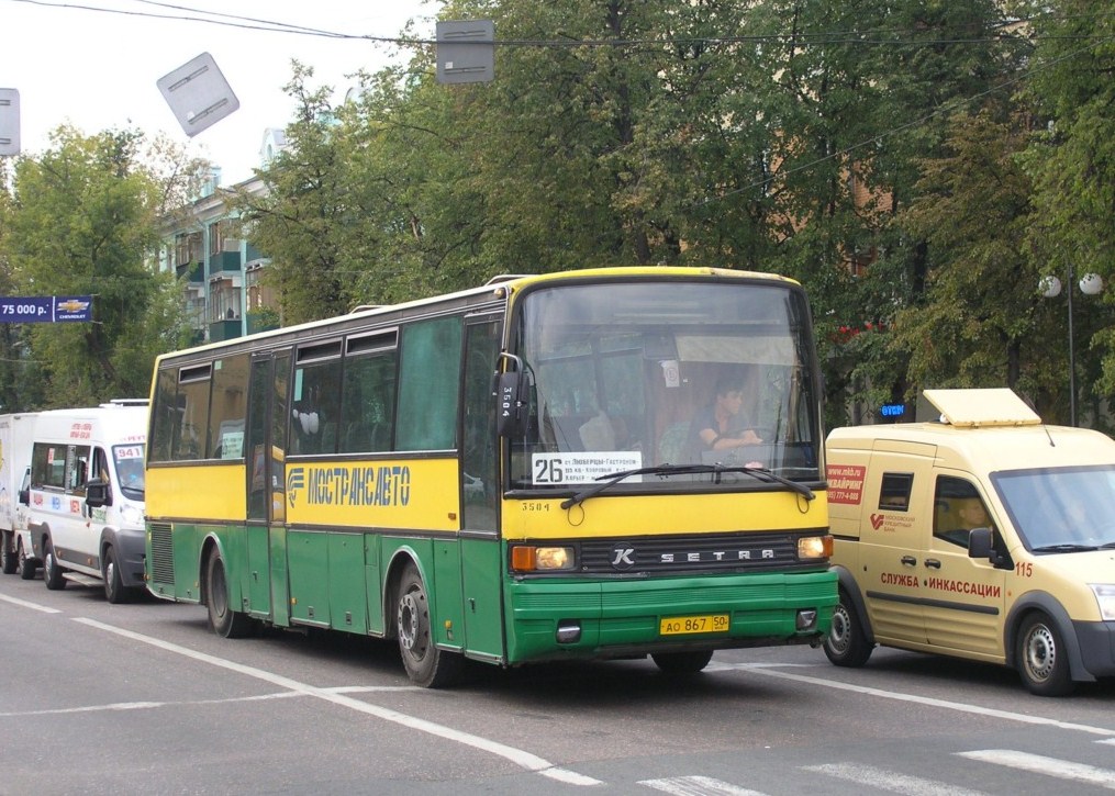 Όμπλαστ της Μόσχας, Setra S215UL # 3504