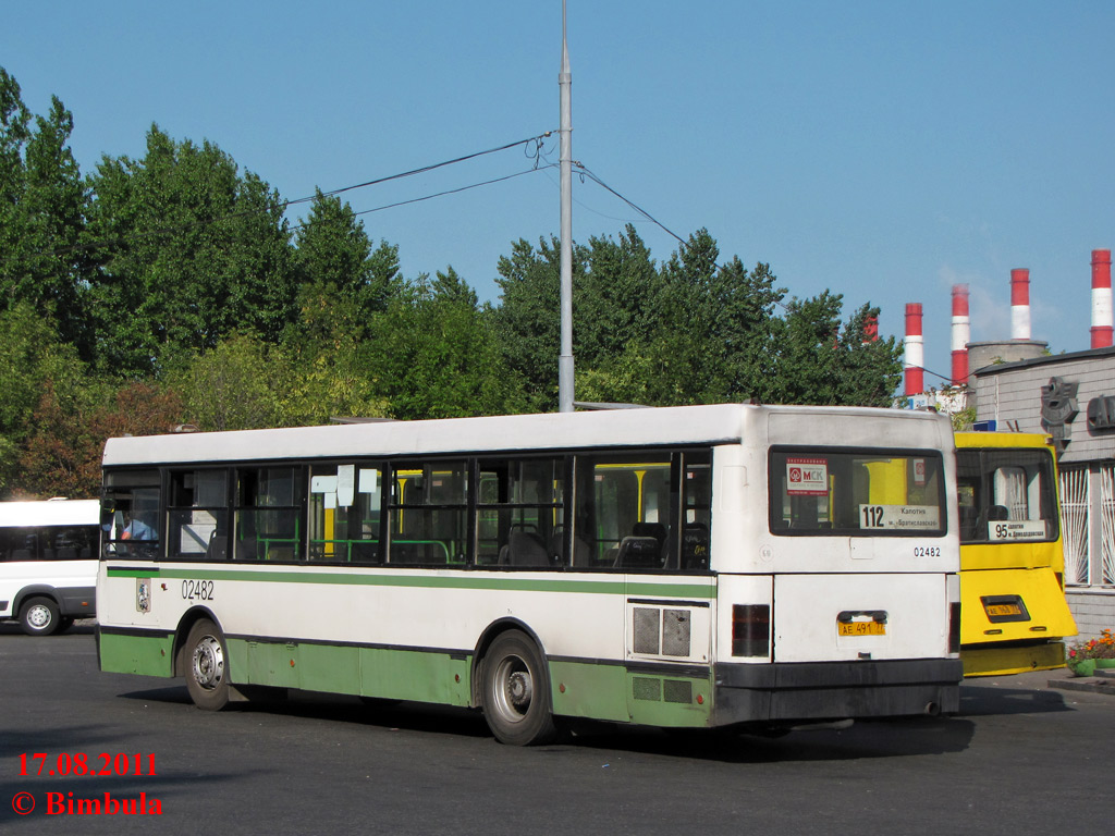 Москва, Ikarus 415.33 № 02482