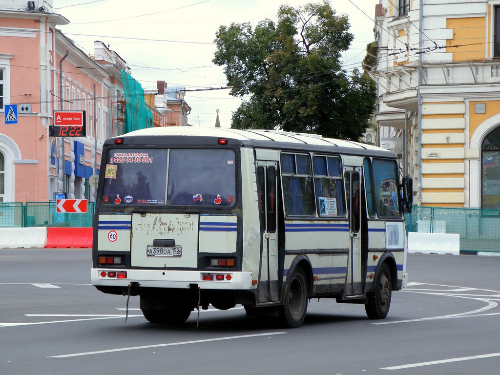 Нижегородская область, ПАЗ-32054 № А 398 ОА 152