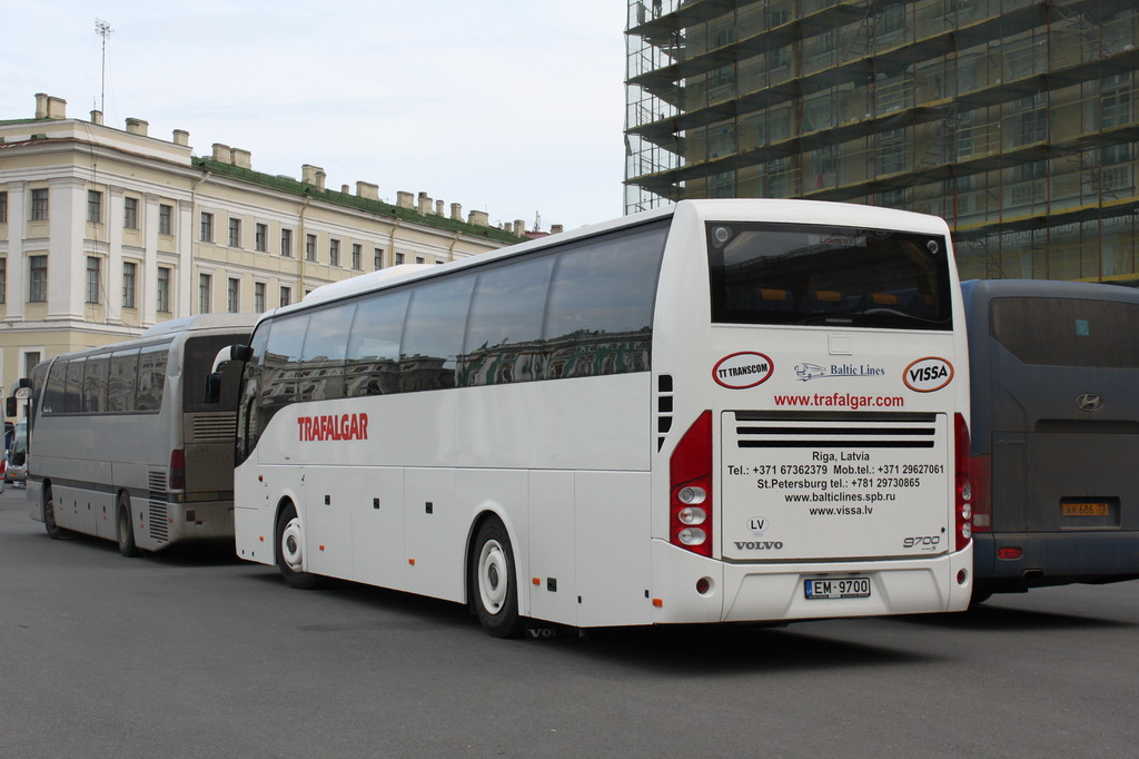 Латвия, Volvo 9700H NG № EM-9700