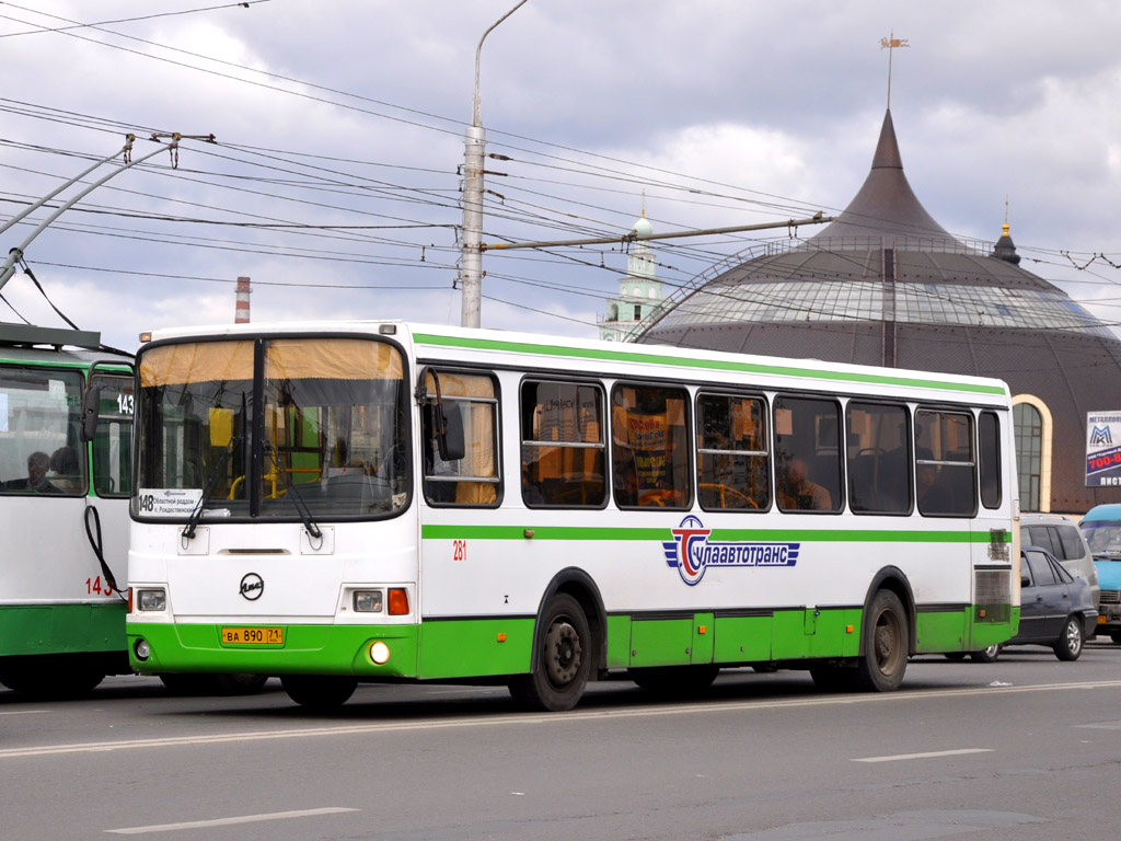 Тульская область, ЛиАЗ-5256.45 № 281