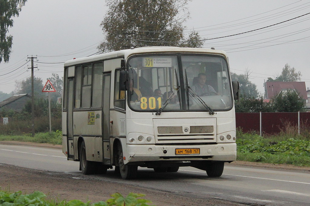 Ленинградская область, ПАЗ-320402-03 № АМ 168 47