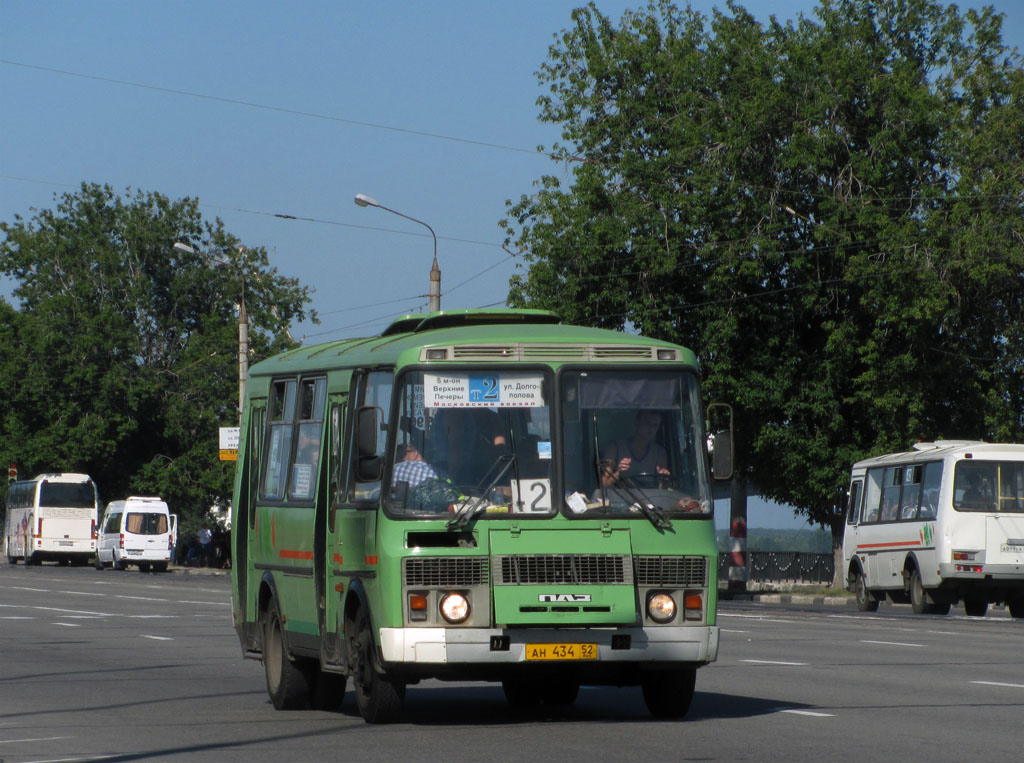 Nizhegorodskaya region, PAZ-32054 # АН 434 52