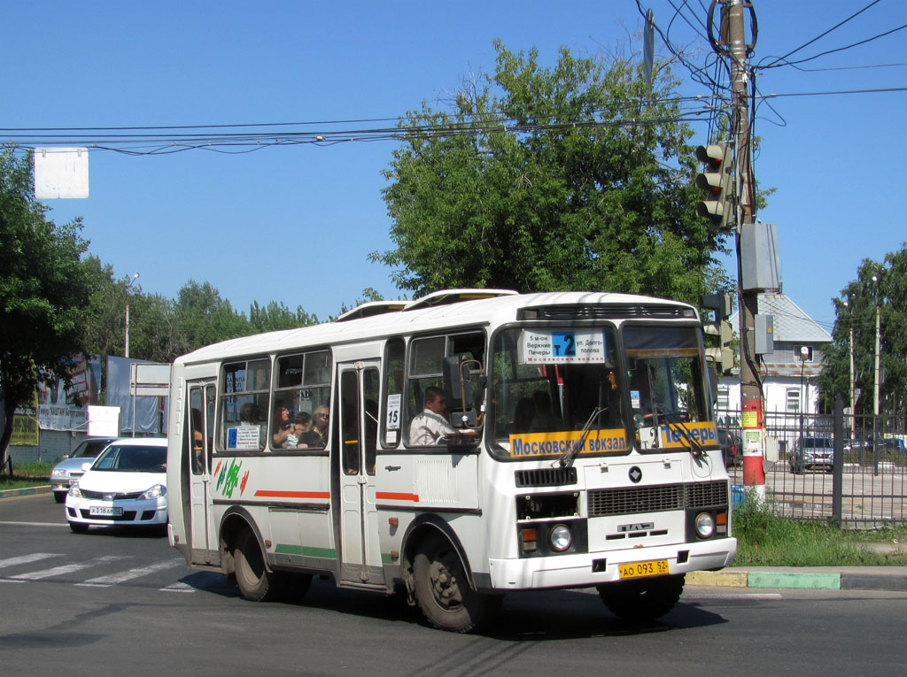 Нижегородская область, ПАЗ-32054 № АО 093 52