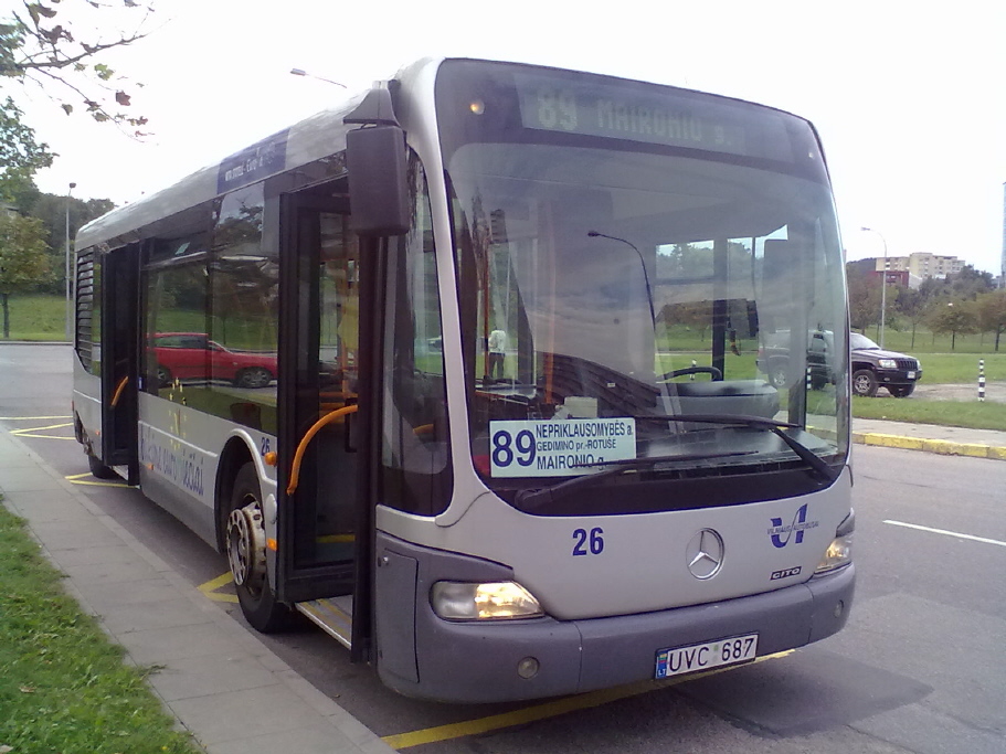 Литва, Mercedes-Benz O520 Cito (9,6m) № 026