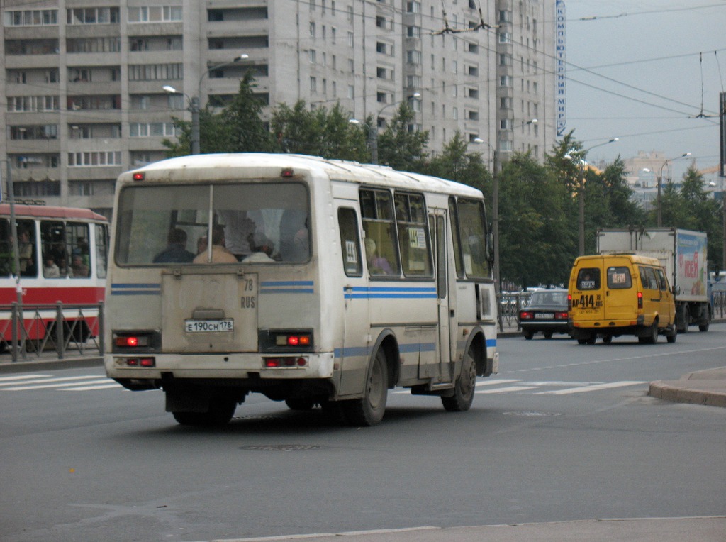 Санкт-Петербург, ПАЗ-3205-110 КТ-201Б № Е 190 СН 178