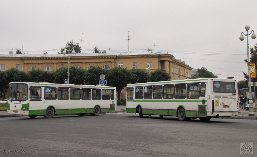 Saint Petersburg, LiAZ-5256.26 № 3162; Saint Petersburg, LiAZ-5256.25 № 3264