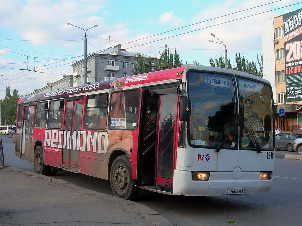 Ростовская область, Mercedes-Benz O345 № 1218