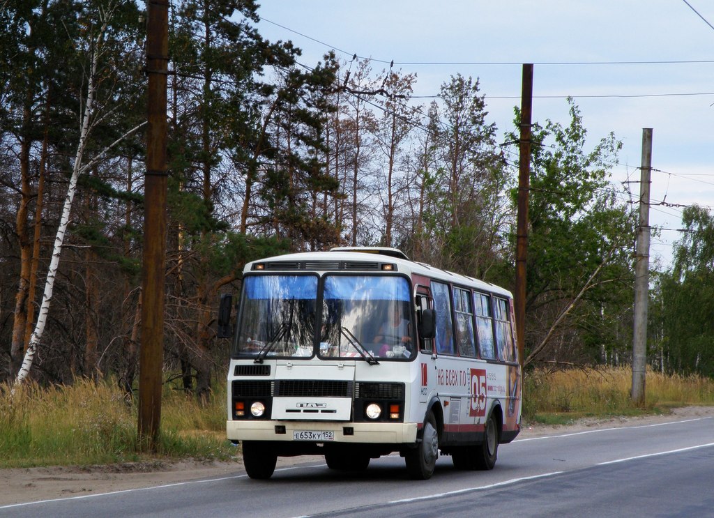 Нижегородская область, ПАЗ-32054 № Е 653 КУ 152