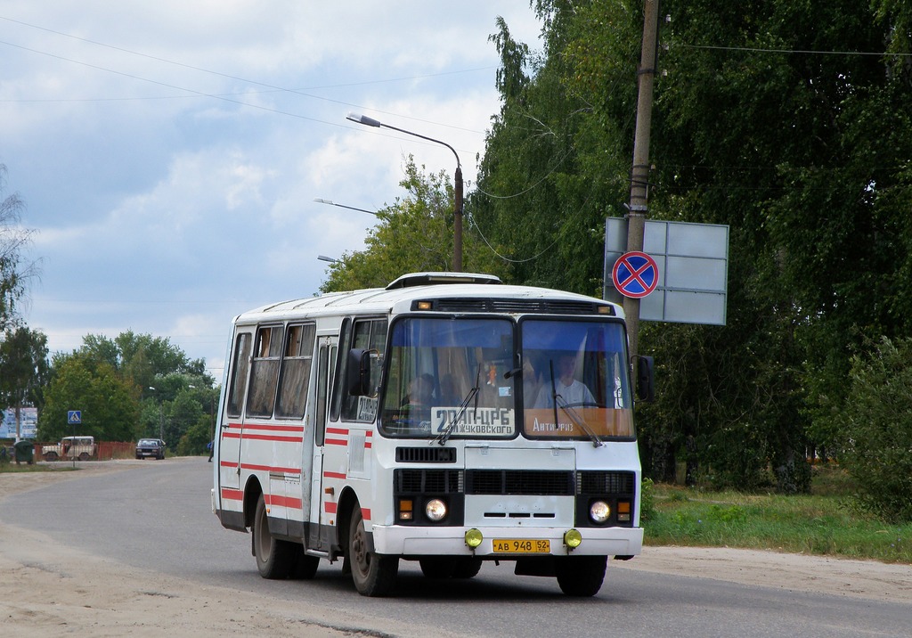 Нижегородская область, ПАЗ-3205 (00) № АВ 948 52