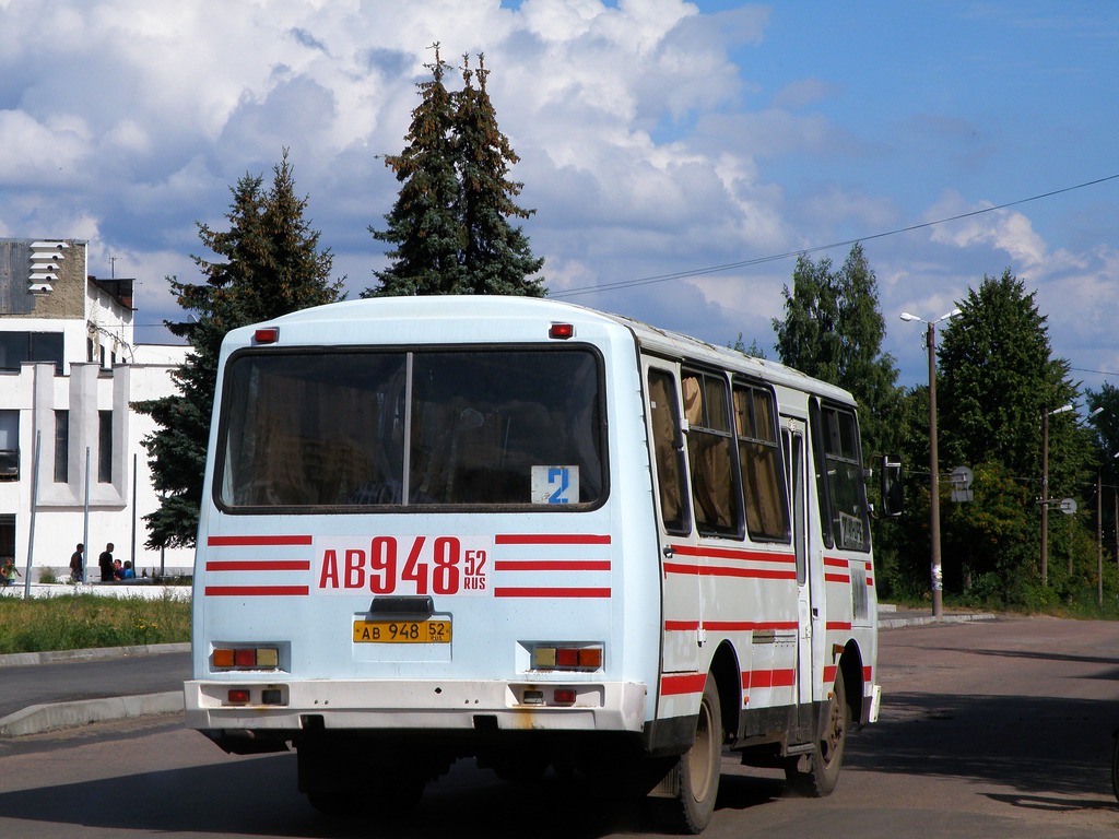 Нижегородская область, ПАЗ-3205 (00) № АВ 948 52