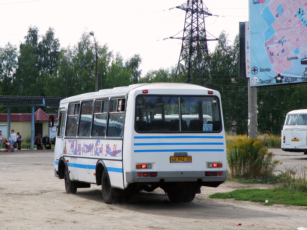 Нижегородская область, ПАЗ-3205 (00) № АВ 942 52