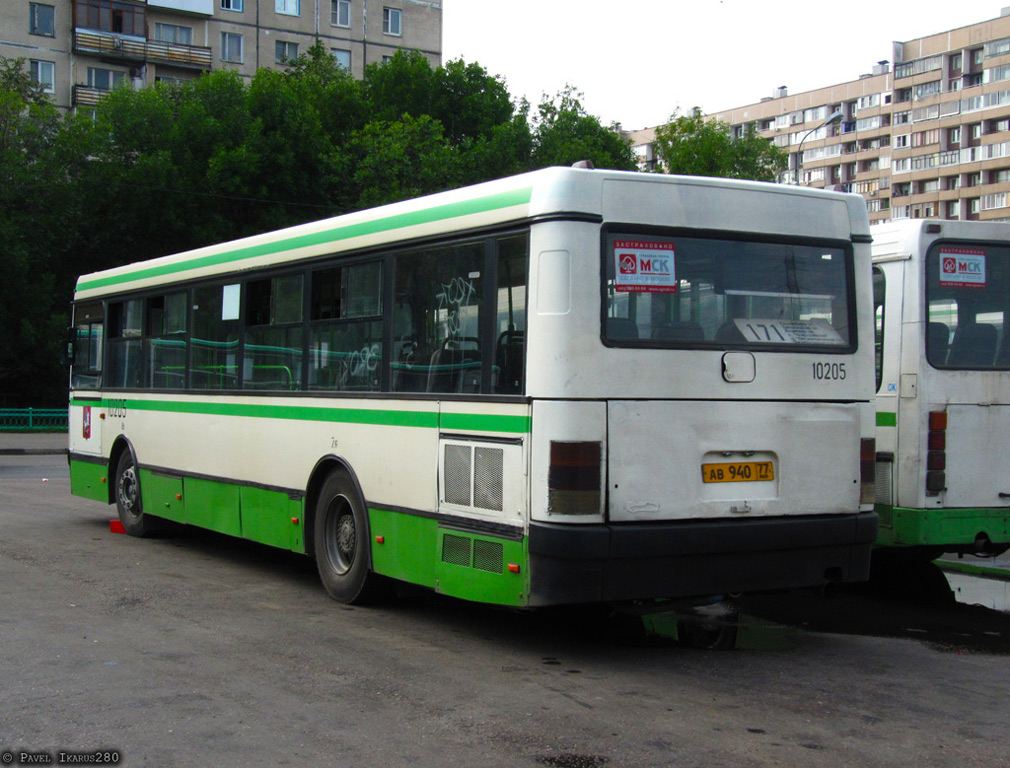 Москва, Ikarus 415.33 № 10205