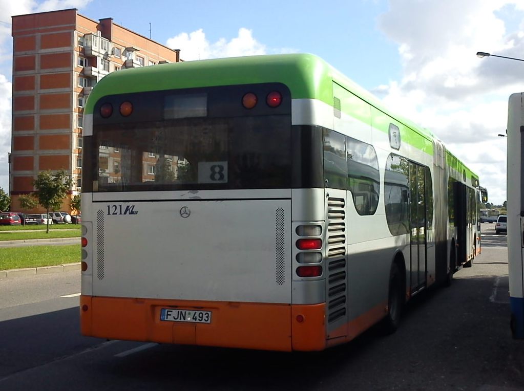 Литва, Mercedes-Benz O530G Irvine Citaro G CNG № 121