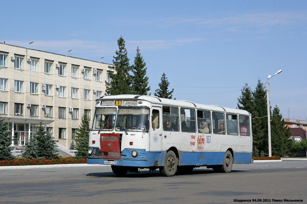 Курганская область, ЛиАЗ-677М (ТоАЗ) № 107
