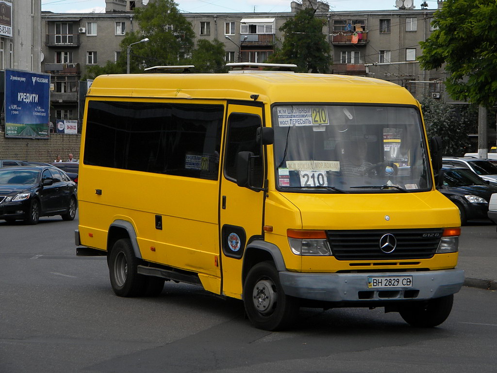 Одесская область, Mercedes-Benz Vario 612D № BH 2829 CB