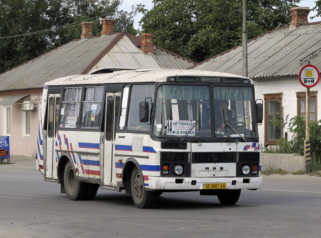 Днепрапятроўская вобласць, ПАЗ-32051-110 № AE 0887 AA