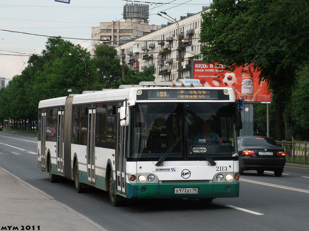 Санкт-Петербург, ЛиАЗ-6213.20 № 2113