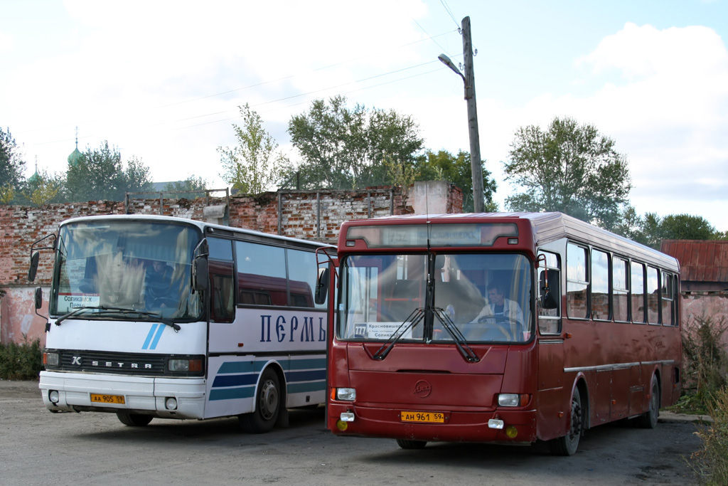 Perm region, LiAZ-52563R (GolAZ) Nr. АН 961 59