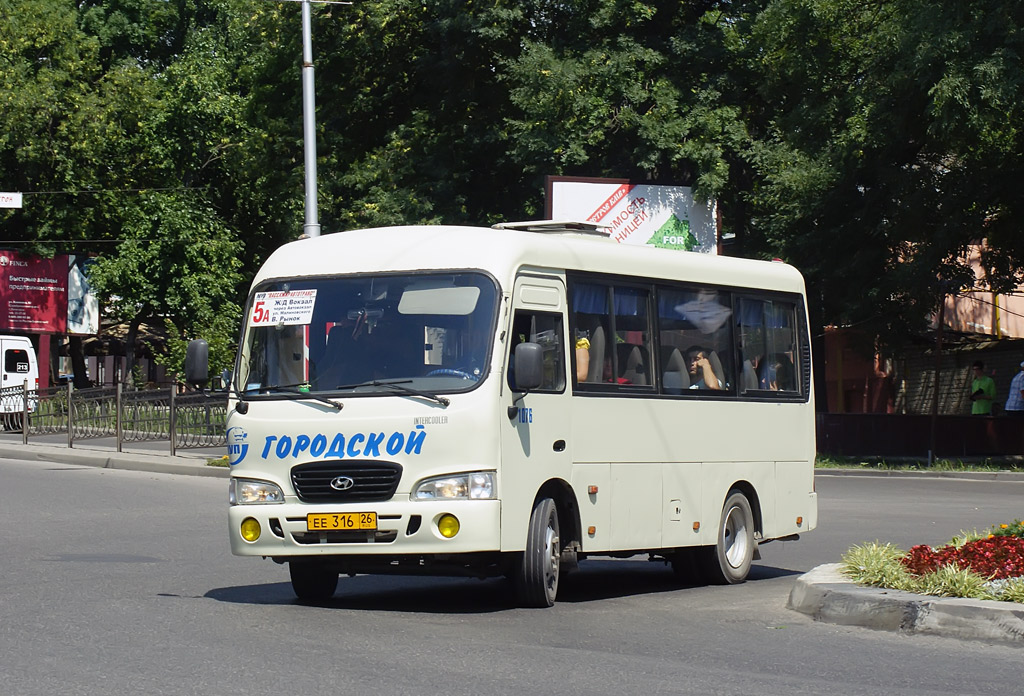 Ставропольский край, Hyundai County SWB C08 (РЗГА) № 1076