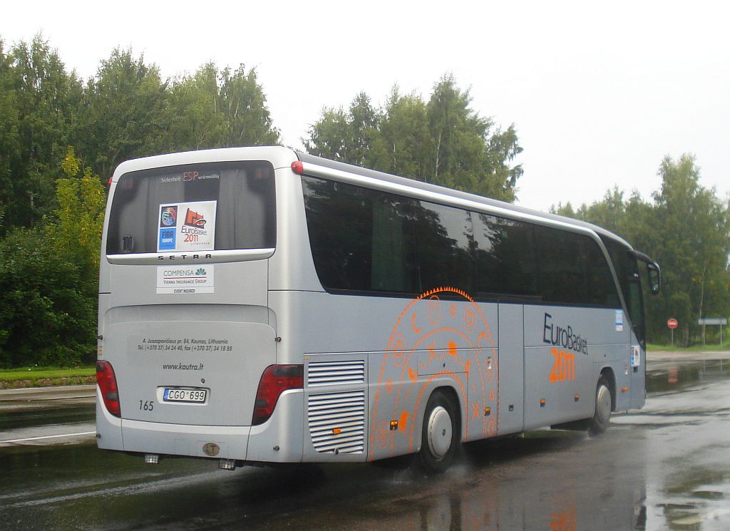 Литва, Setra S415HD № 165