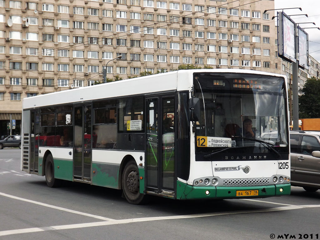 Санкт-Петербург, Волжанин-5270-20-06 "СитиРитм-12" № 1205