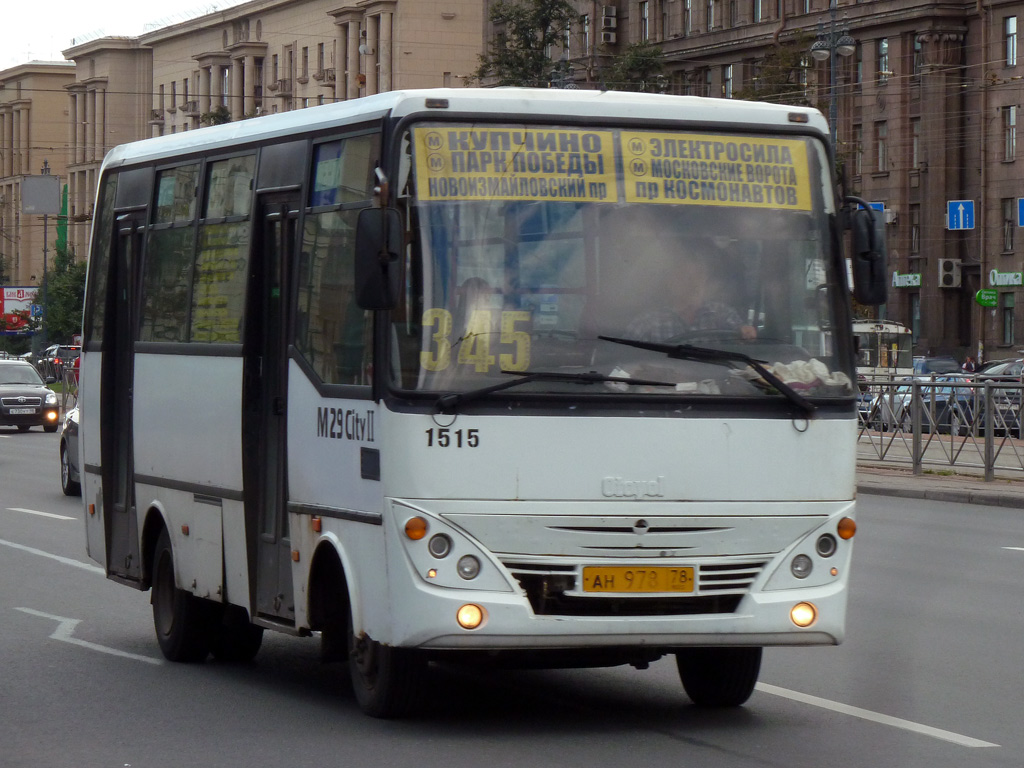 Санкт-Петербург, Otoyol M29 City II № 1515