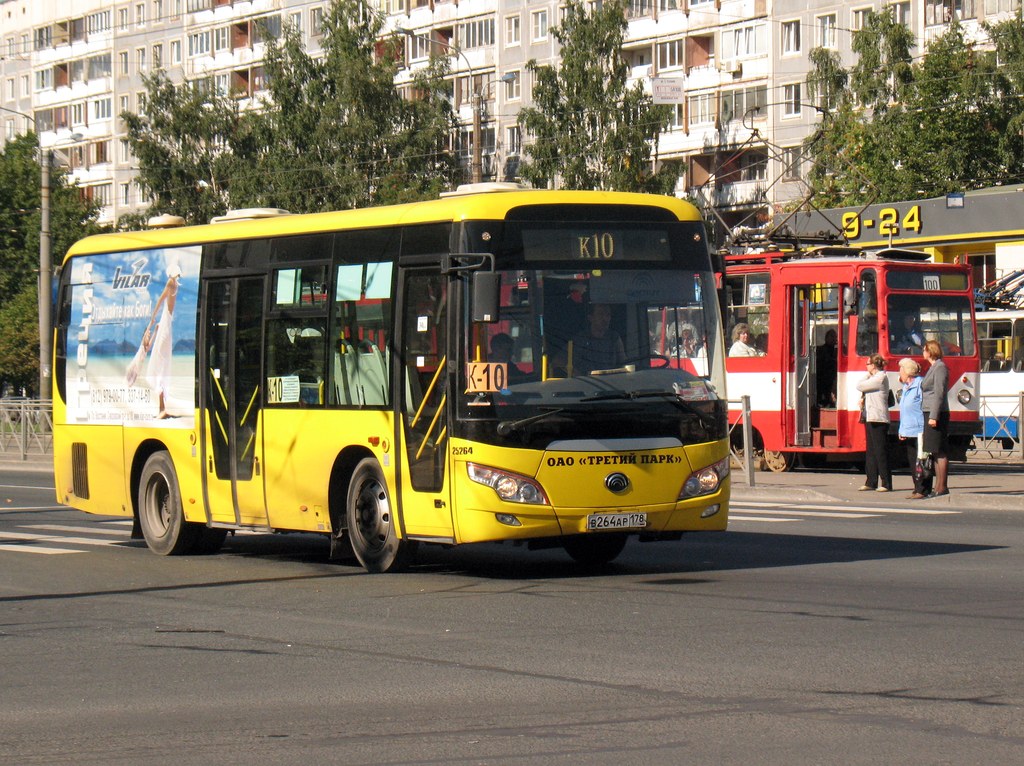 Санкт-Петербург, Yutong ZK6852HG № В 264 АР 178