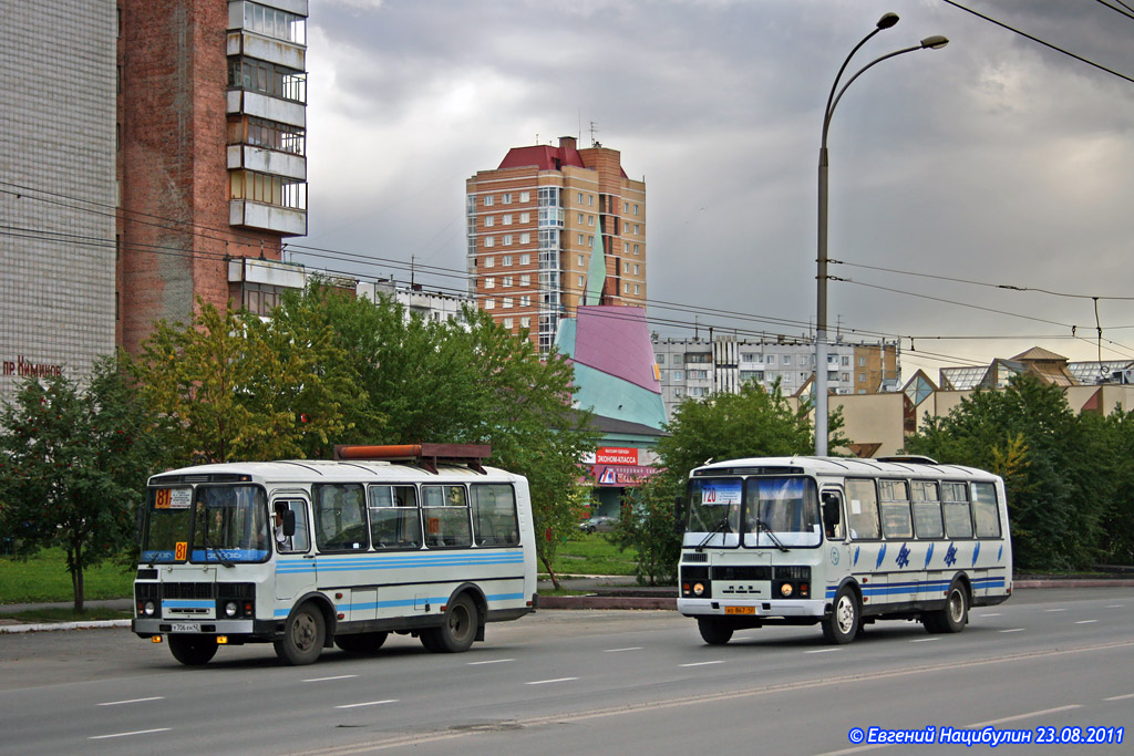 Кемеровская область - Кузбасс, ПАЗ-32053 № 755; Кемеровская область - Кузбасс, ПАЗ-4234 № АО 867 42