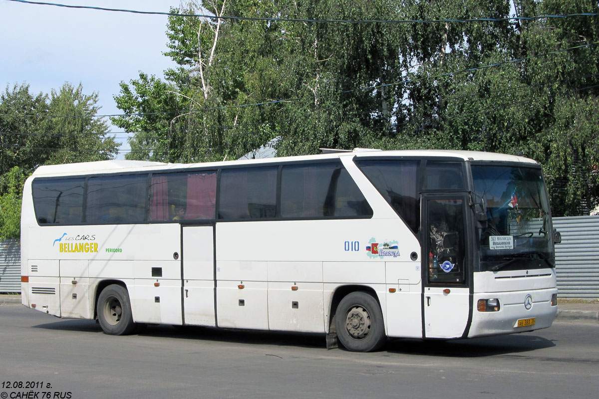 Вологодская область, Mercedes-Benz O350-15RHD Tourismo № 010