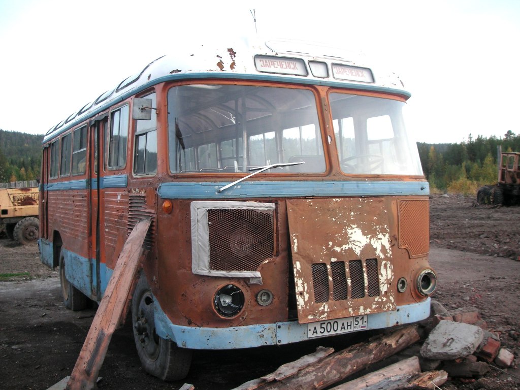 Мурманская область, ПАЗ-652 № А 500 АН 51 — Фото — Автобусный транспорт