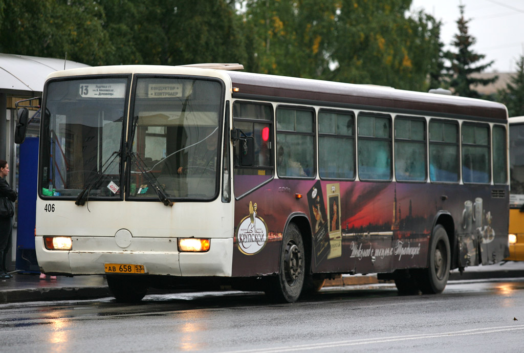 Новгородская область, Mercedes-Benz O345 № 406