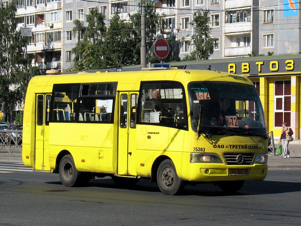 Санкт-Петербург, Golden Dragon XML6720C № АР 363 78