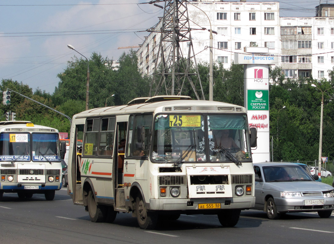 Нижегородская область, ПАЗ-32054 № АЕ 555 52