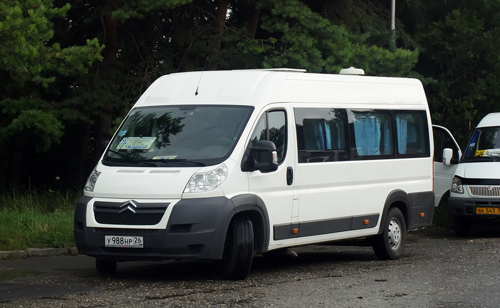 Ставропольский край, Авто Вектор 454222 (Citroёn Jumper) № У 988 НР 26