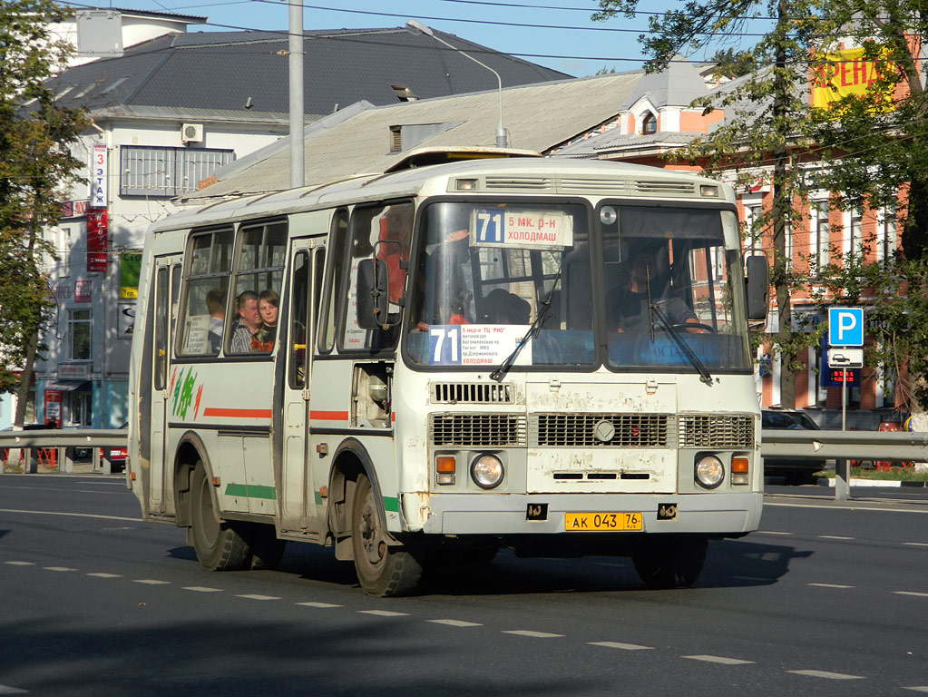 Ярославская область, ПАЗ-32054 № АК 043 76