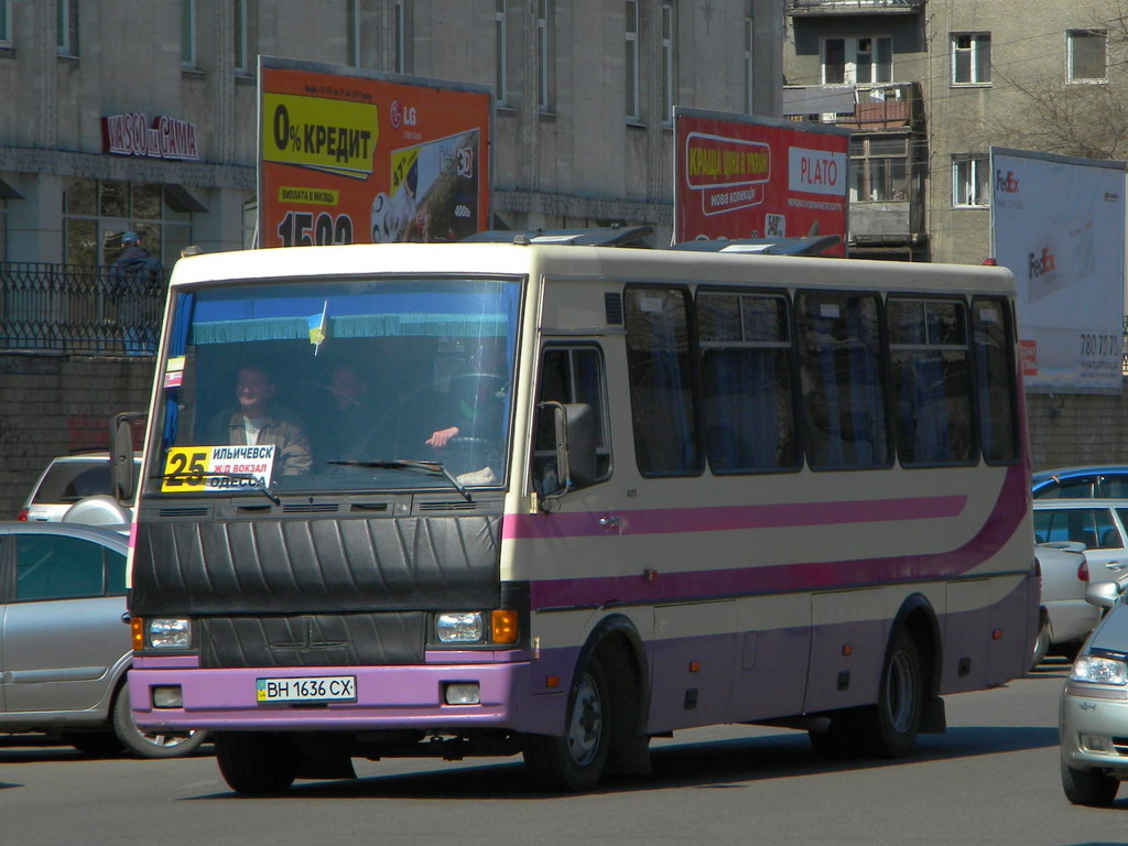 Одеська область, БАЗ-А079.23 "Мальва" № BH 1636 CX