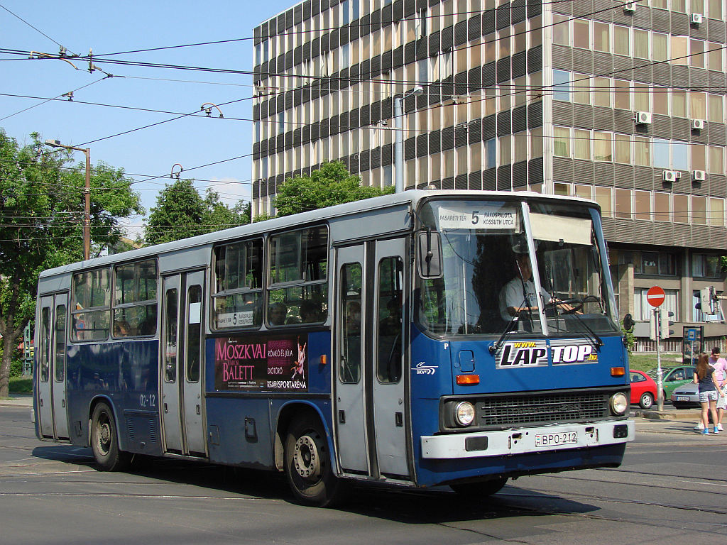 Hungary, Ikarus 260.45 # 02-12