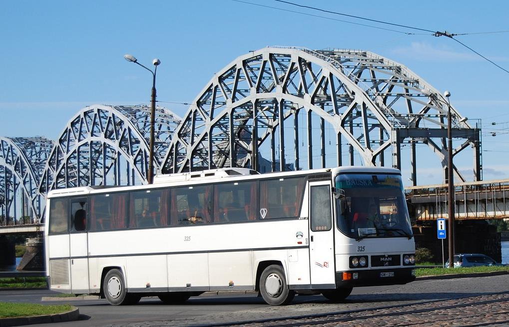 Латвия, MAN 882 292FRH № 325