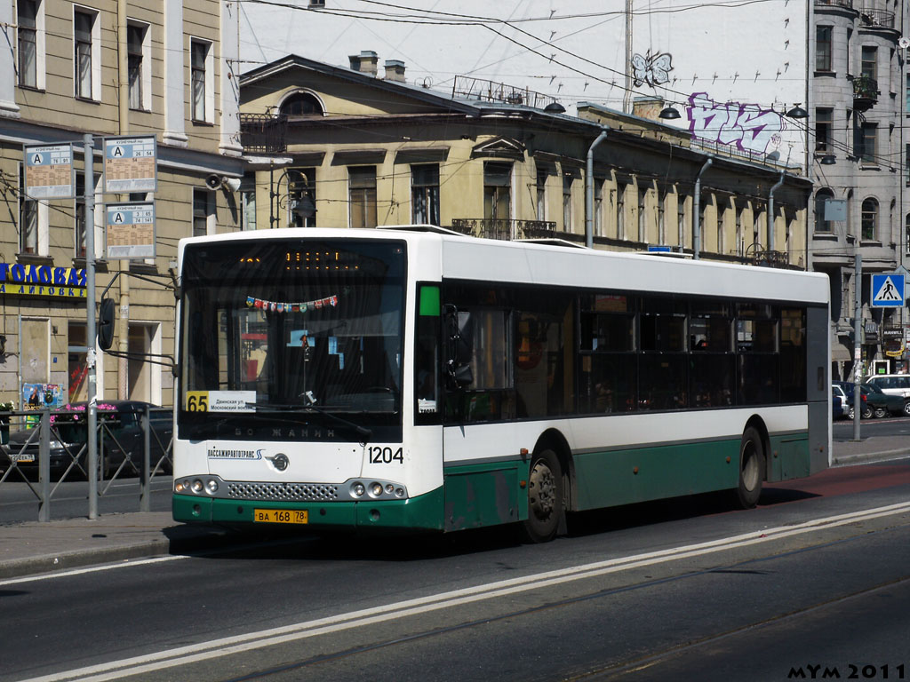 Санкт-Петербург, Волжанин-5270-20-06 "СитиРитм-12" № 1204