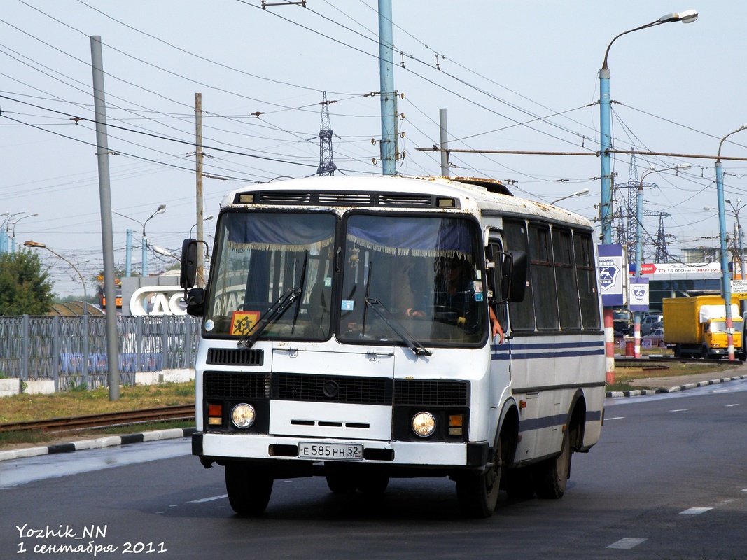 Нижегородская область, ПАЗ-3205 (00) № Е 585 НН 52