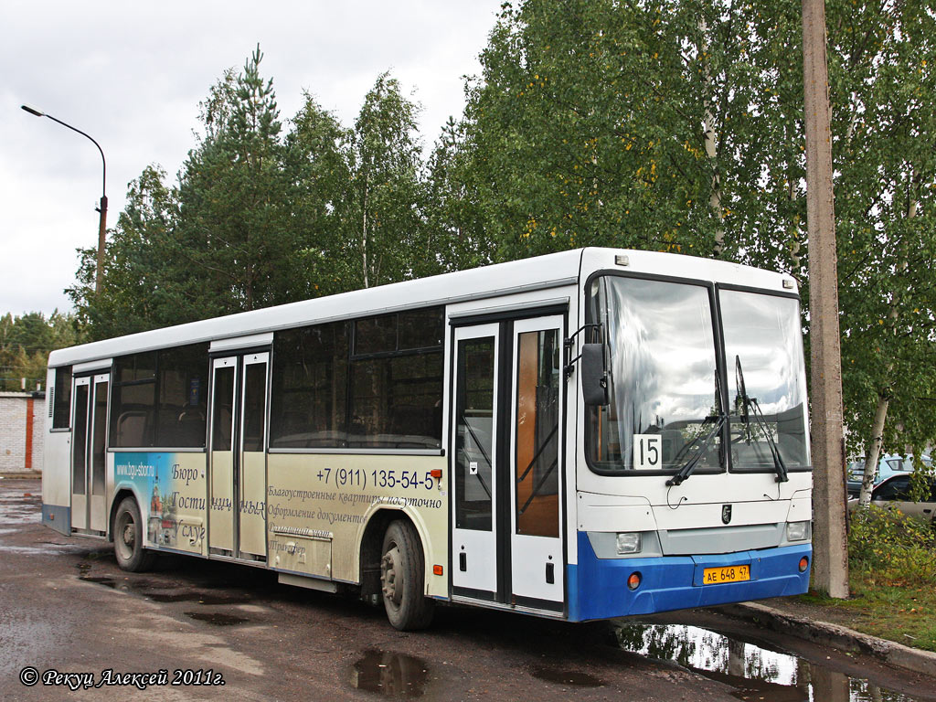 Leningradská oblast, NefAZ-5299-10-15 č. 648