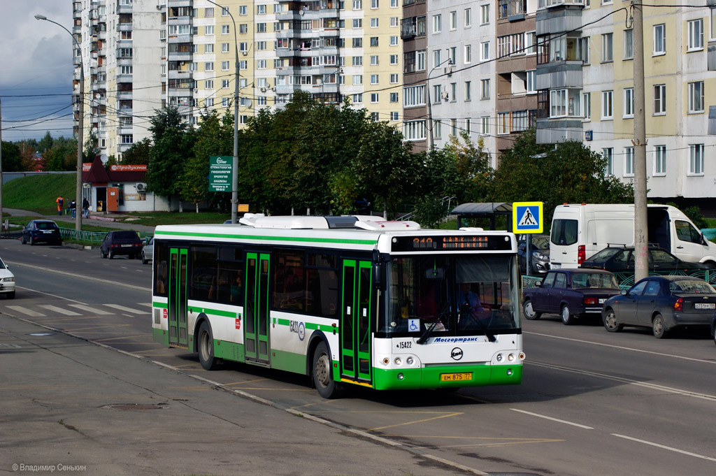 Москва, ЛиАЗ-5292.21 № 15422