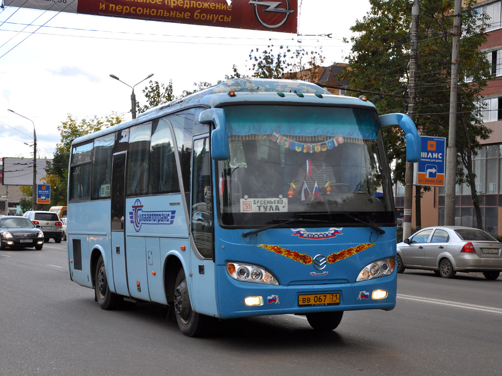 Тульская область, Golden Dragon XML6796E1A № ВВ 067 71