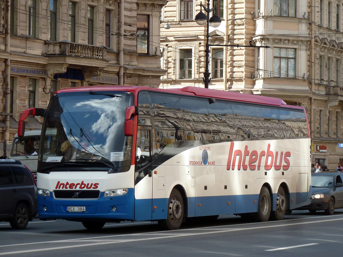 Швеция, Volvo 9900 № BEX 384