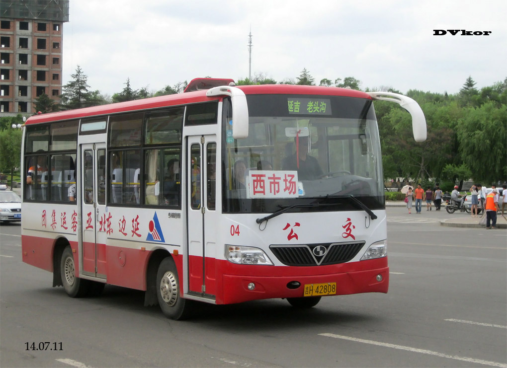 Китай, Shaolin SLG6720CGN № 吉H 42808