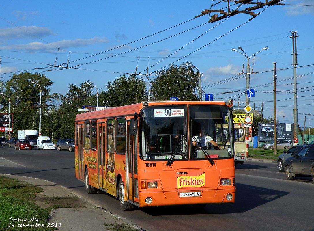 Нижегородская область, ЛиАЗ-5256.26 № 10314