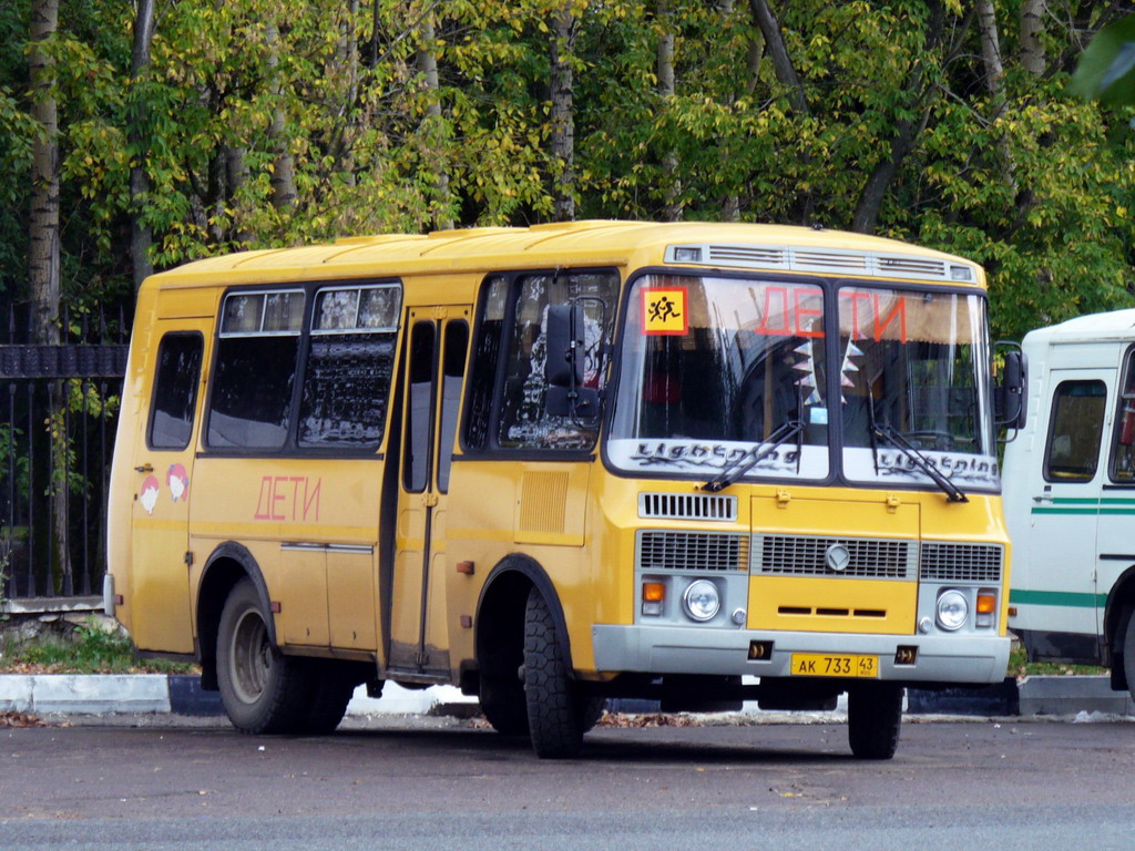 Кировская область, ПАЗ-32053-70 № АК 733 43