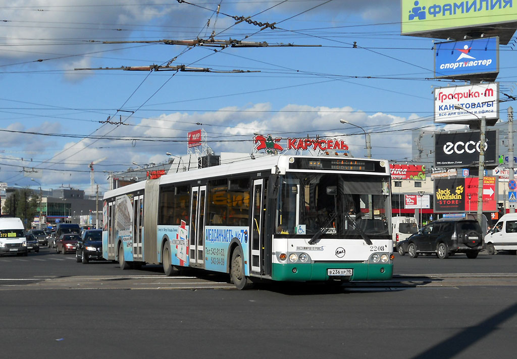 Санкт-Петербург, ЛиАЗ-6213.20 № 2208