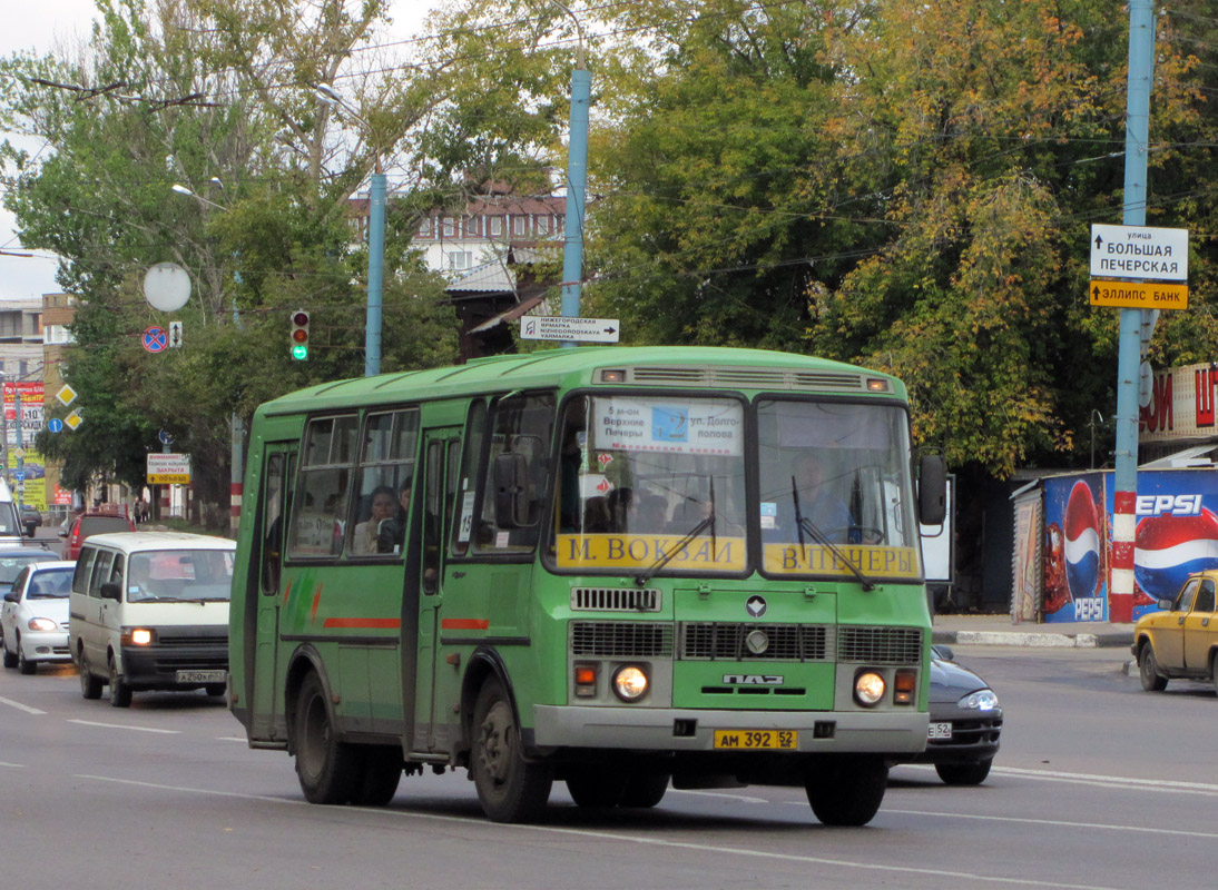 Нижегородская область, ПАЗ-32054 № АМ 392 52